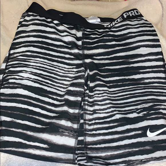 Nike | Shorts | Nike Pro Zebra Print 8 